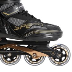 Nils Extreme NA2150 Black-Gold Velikost 44 Drsalke