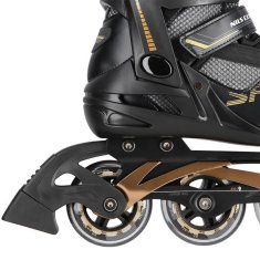 Nils Extreme NA2150 Black-Gold Velikost 37 Drsalke