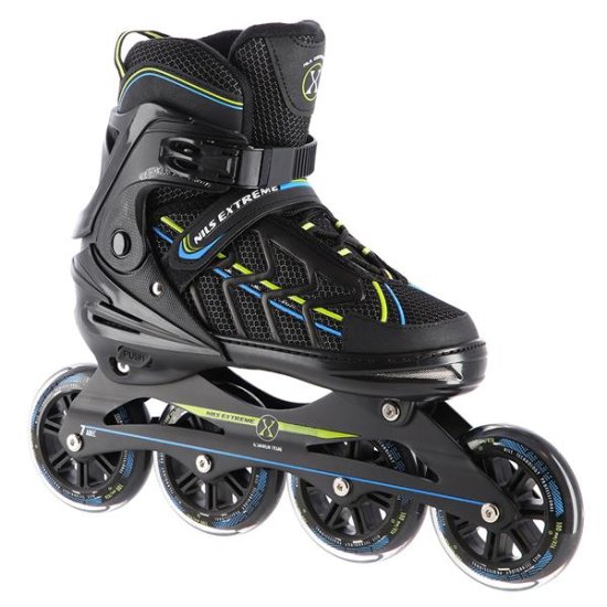 Nils Extreme NA1128 Black/Lime Velikost L(39-42) Drsalke