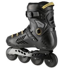 Nils Extreme NA20002 Black/Gold Velikost 44 Slalomske drsalke