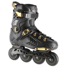 Nils Extreme NA20002 Black/Gold Velikost 44 Slalomske drsalke