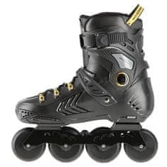 Nils Extreme NA20002 Black/Gold Velikost 44 Slalomske drsalke