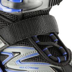 Nils Extreme NA11010 Black/Blue Velikost L (39-42) Drsalke