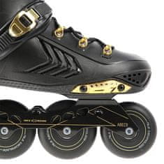 Nils Extreme NA20002 Black/Gold Velikost 44 Slalomske drsalke