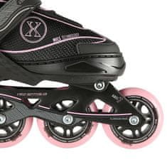 Nils Extreme NA11008 Black-Pink Velikost S (31-34) Drsalke