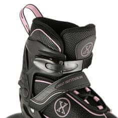 Nils Extreme NA11008 Black-Pink Velikost S (31-34) Drsalke