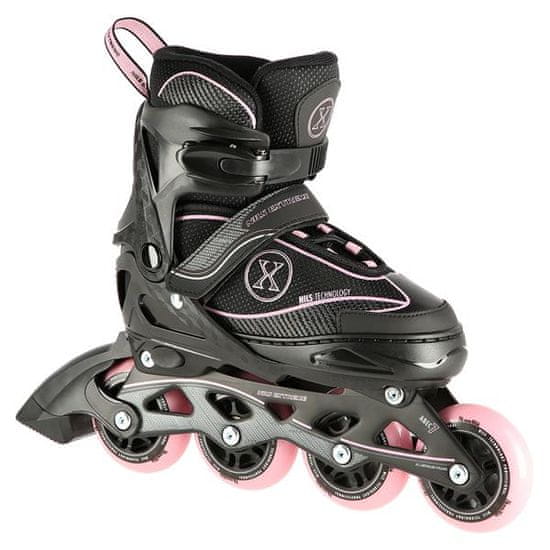 Nils Extreme NA11008 Black-Pink Velikost S (31-34) Drsalke