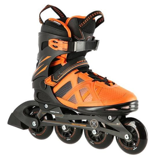 shumee NA14112 ČRNO-ORANŽNI ROLERI VEL. 44 NILS EXTREME