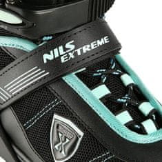 Nils Extreme NA19088 Black-Mint Velikost M (35-38) Drsalke