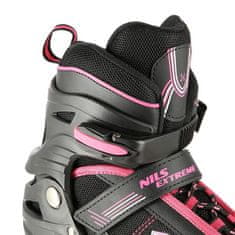 Nils Extreme NA19088 Black-Pink Velikost L (39-42) Drsalke