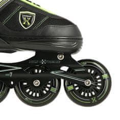 Nils Extreme NA19088 Black-Green Velikost L (39-42) Drsalke