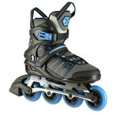 Nils Extreme NA14217 Black/Blue Velikost 38 Drsalke