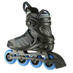 Nils Extreme NA14217 Black/Blue Velikost 38 Drsalke