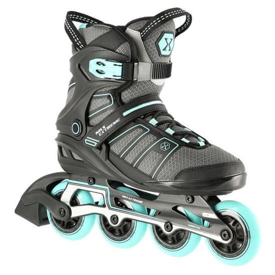 Nils Extreme NA14217 Black-Mint Velikost 39 Drsalke