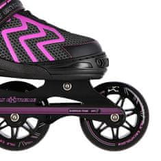Nils Extreme NA19318 Black/Purple Velikost M (35-38) Drsalke