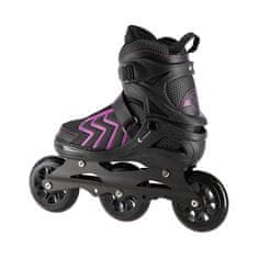 Nils Extreme NA19318 Black/Purple Velikost L (39-42) inline drsalke