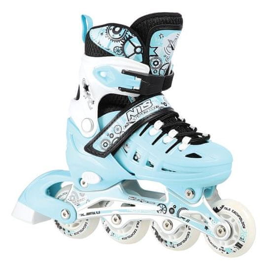 Nils Extreme NH10905 4v1 Mint Velikost S(31-34) Drsalke z nadomestno hokejsko drsalko
