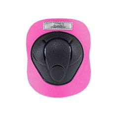 Nils Extreme H210 Black-Pink Velikost L Komplet ščitnikov