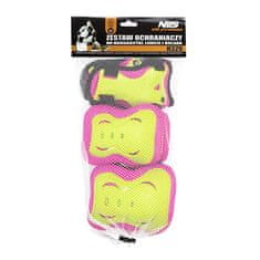shumee H320 ROZA-LIME VEL. XL ZAŠČITNI SET NILS EXTREME