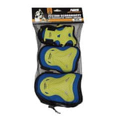 Nils Extreme H716 Navy-Lime Blue Velikost M Protector Set