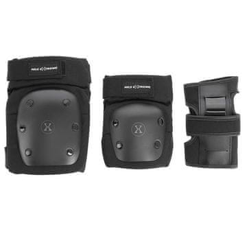 Nils Extreme H709 Black Velikost M Komplet ščitnikov