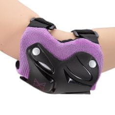 Nils Extreme H719 Purple Velikost M Komplet ščitnikov