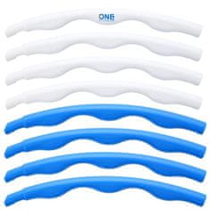 ONE Fitness HHP090 Modro-bela Hula Hop 0,4 kg 90 cm