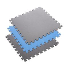 shumee MP10 PUZZLE MAT MULTIPAKET MODRO-SIVA 9 KOSOV 10MM ONE FITNESS