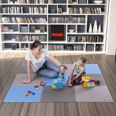 shumee MP10 PUZZLE MAT MULTIPAKET MODRO-SIVA 9 KOSOV 10MM ONE FITNESS