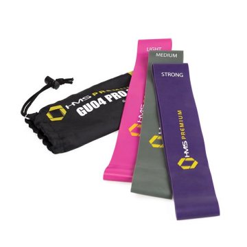 HMS Premium GU04 Pro Set Komplet gum za vadbo Premium