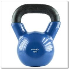 HMS KNV12 Blue Kettlebell Cast Iron Covered with Vinyl