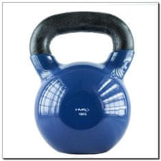 HMS KNV16 Blue Kettlebell Cast Iron Covered with Vinyl