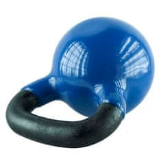 HMS KNV28 Blue Kettlebell Cast Iron Covered with Vinyl
