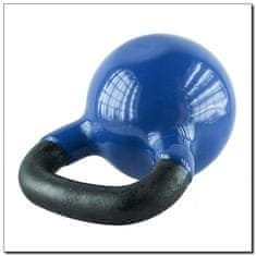 HMS KNV16 Blue Kettlebell Cast Iron Covered with Vinyl