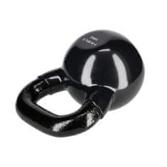 HMS KNV10 Black Kettlebell Cast Iron Covered with Vinyl