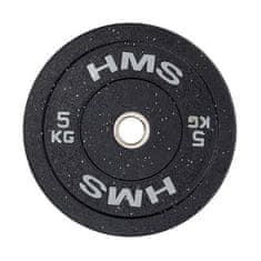 HMS HTBR05 Siva olimpijska ploščad 5 kg