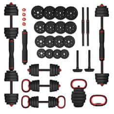 shumee SGX120 (2 KOSA) PROSET 6V1 SET UTEŽI 20KG HMS