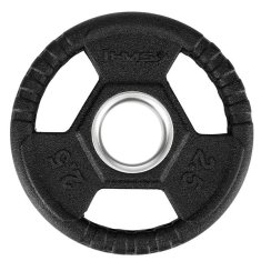 shumee TOH02 ČRNI OLIMPIJSKI KROŽNIK GUMIRAN 2,5 KG HMS