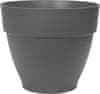 Cvetlični lonec Vibia Campana Round - antracit 20 cm