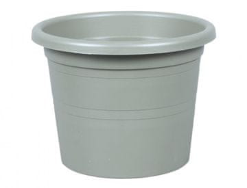 Cvetlični lonec SAKURA MODERN plastika mat d12cm, svetlo zelena