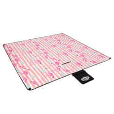 NILLS CAMP NC2313 Deka za piknik Flamingos 200×200cm PE + ALU