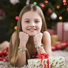 Netscroll Adventni koledar – ustvari svojo zapestnico, darilo, ideja za darila, darila za najmlajše, CharmsGiftSet