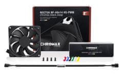 shumee Ven. NOCTUA 92mm 300-2200 vrt/min nizkoprofilni CHROMAX