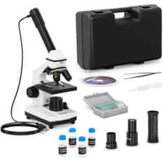 NEW Digitalni mikroskop s povečavo 20-1280x USB KIT