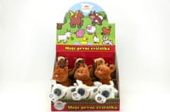 Teddies Moja prva plišasta žival z zvokom 18-20 cm (3 vrste)