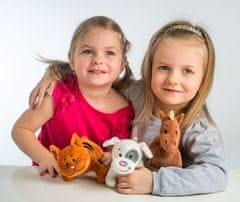 Teddies Moja prva plišasta žival z zvokom 18-20 cm (3 vrste)