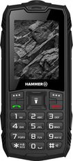 myPhone Hammer Rock - Črna 2,4"/ 32 MB/ do 32 GB microSD/ Dual SIM/ IP68