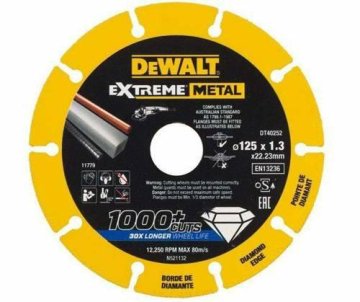 DEWALT METAL 125 DIAMANTNI DISK