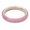 Čudovit prstan z roza Swarovski Stone 5642910 (Obseg 52 mm)