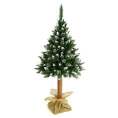 nabbi Božično drevo na štoru Christee 7.220 cm - zeleno/belo